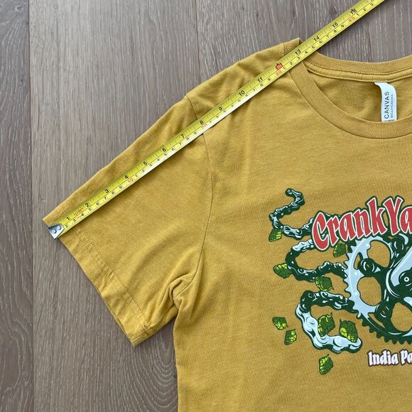 Eddyline Brewery T-Shirt Men Medium Crank Yanker India Pale Ale Beer MTB - Picture 10 of 15